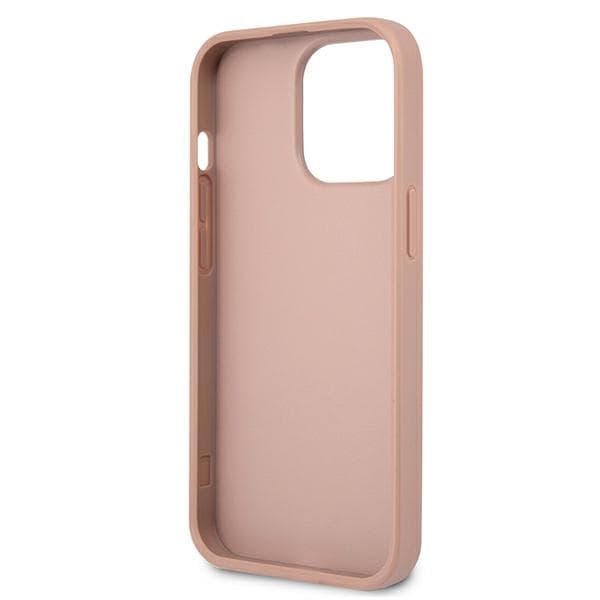 Guess SaffianoTriangle Logo Case - Case for iPhone 13 Pro (pink) 6