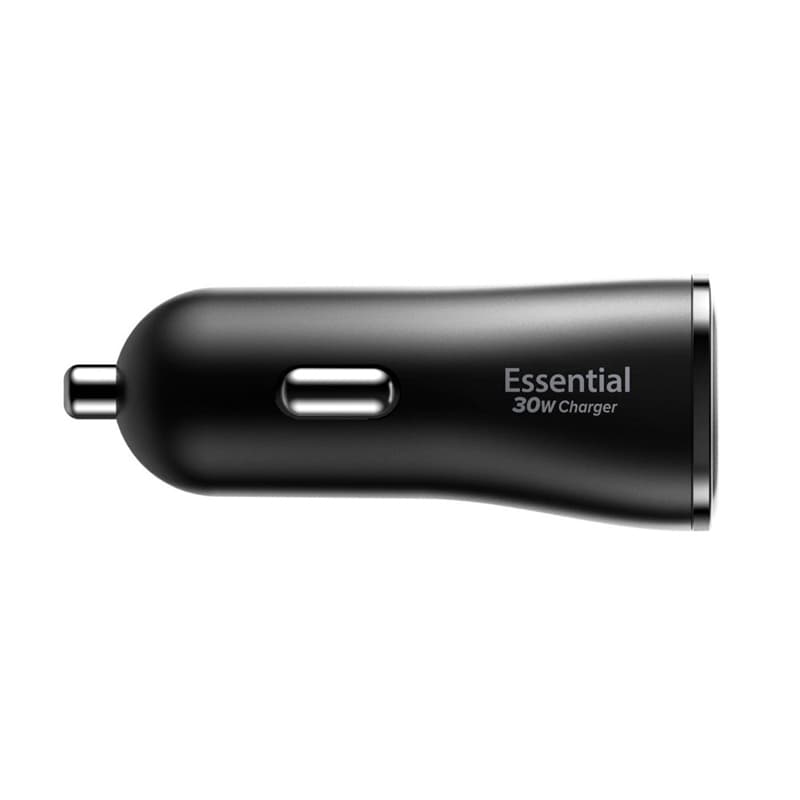 Spigen Essential EV302 - Car Charger 2x USB-A 30W (Black) 3