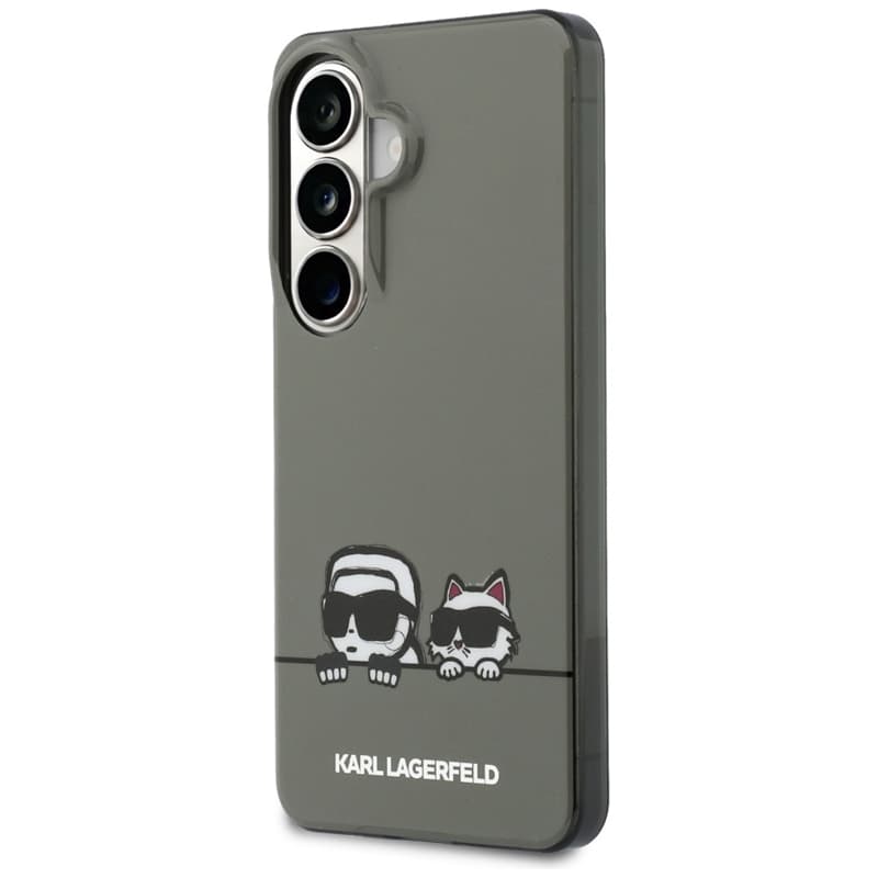 Karl Lagerfeld IML Peekaboo Karl & Choupette MagSafe - Samsung Galaxy S26 Case (Black) 2