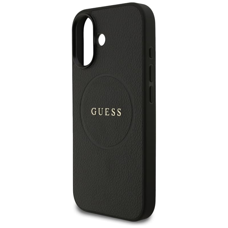 Guess Grained Ring MagSafe - Case iPhone 17 (black) 6