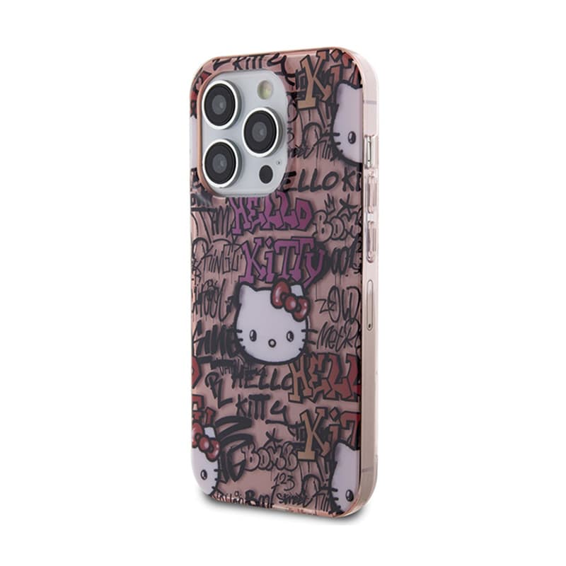 Hello Kitty IML Tags Graffiti - iPhone 15 Pro Max case (pink) 2