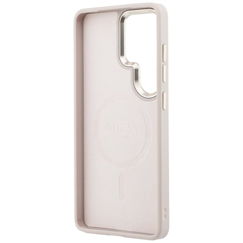 Guess 4G Embossed Ring MagSafe - Samsung Galaxy S26 Ultra Case (Pink) 7