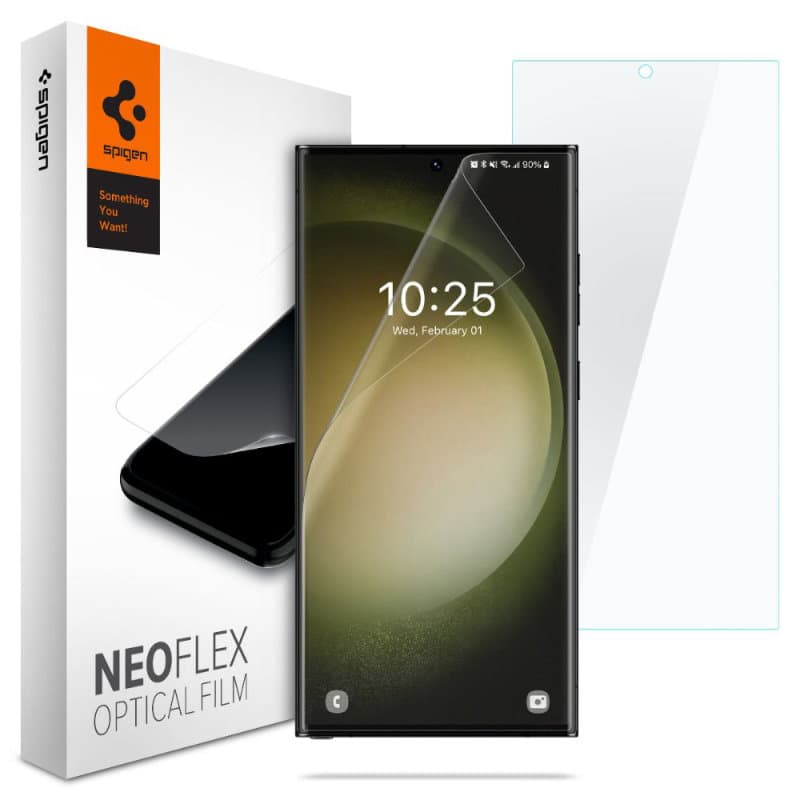 Spigen Neo Flex - Samsung Galaxy S23 Ultra Protective film 2 pcs. (Transparent) 1