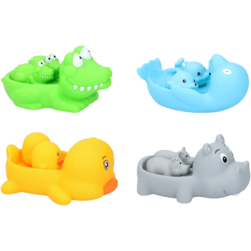 Eddy Toys - Set of bath toys 3 pcs (Duck) 2