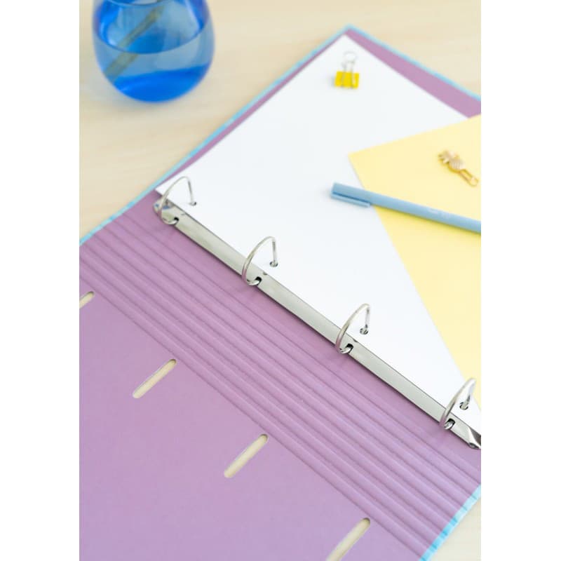 Disney Stitch - A4 binder from the Tropical collection (4 rings, elastic band) 6