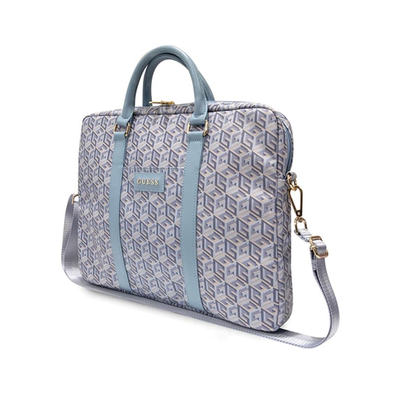 Guess GCube Stripes - 16" / 15" notebook bag (blue) 2