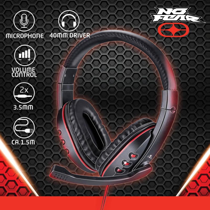No Fear - Headphones for gamers with microphone 5