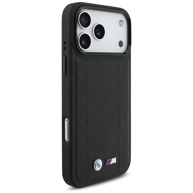 BMW M Quilted Logo MagSafe - iPhone 17 Pro Max Case (Black) 4