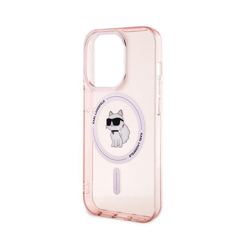 Karl Lagerfeld IML Choupette MagSafe - Case for iPhone 14 Pro (Pink) 6