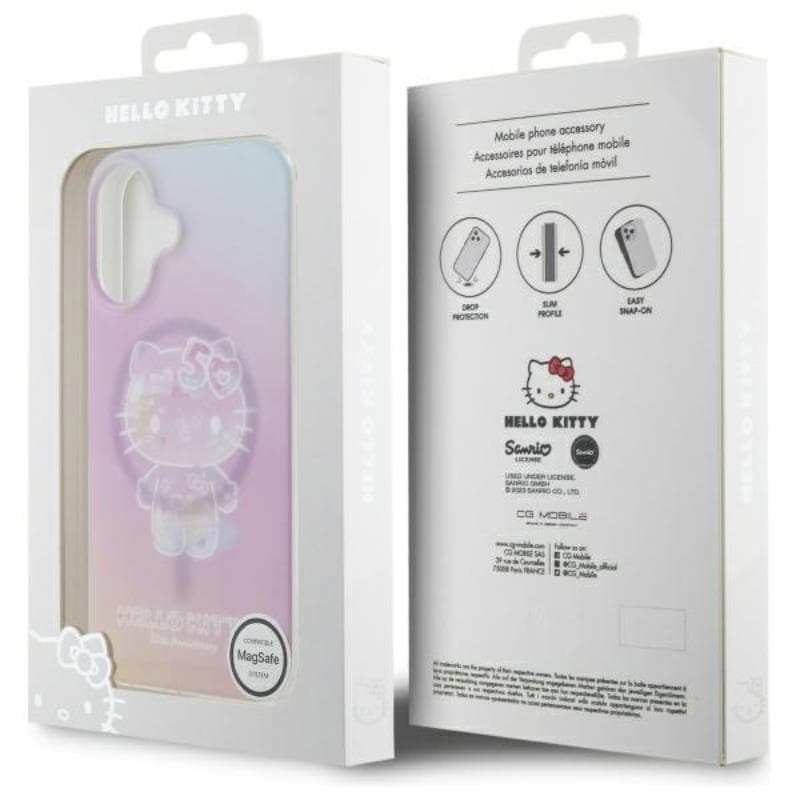 Hello Kitty IML 50TH Anniversary MagSafe - Case for iPhone 16 (pink) 8