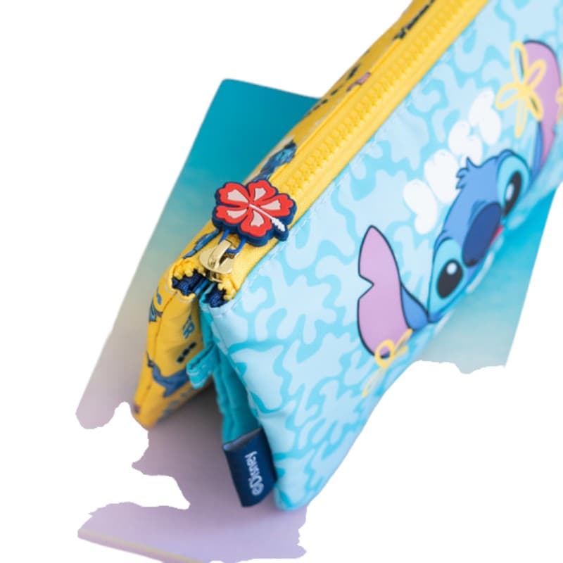Disney Stitch - 3-compartment pencil case from the Tropical collection 5