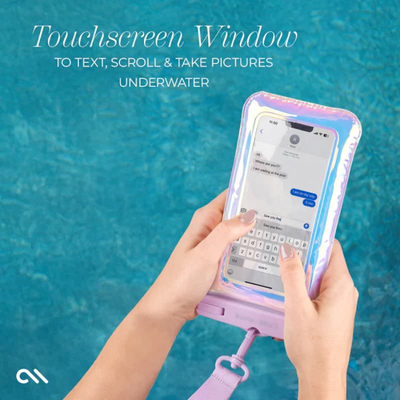 Case-Mate Waterproof Floating Pouch - Waterproof Smartphone Case (Soap Bubble) 6