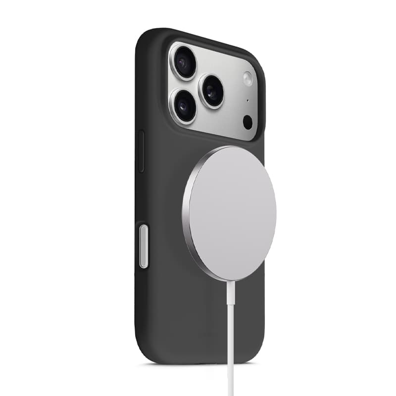 Crong Color Cover Magnetic - MagSafe iPhone 17 Pro Max Case (Black) 1