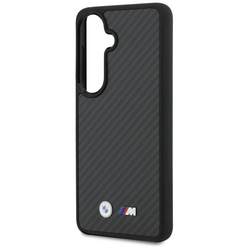 BMW M Kevlar Logo MagSafe - Samsung Galaxy S26 Case (Black) 6
