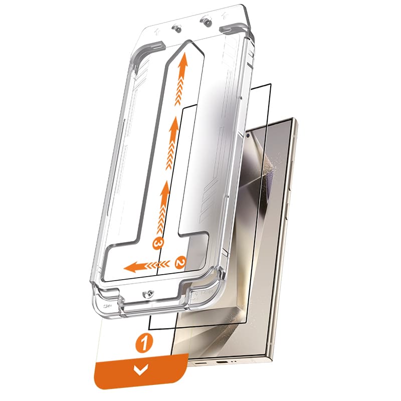 Crong EasyShield 2-Pack - Tempered Glass Samsung Galaxy S24 Ultra (2 Pack)