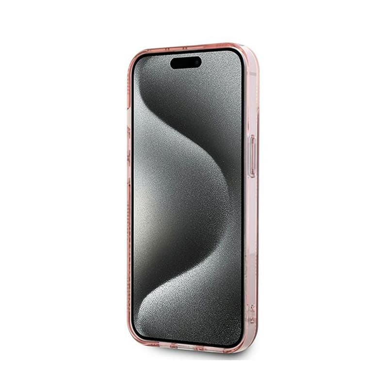 Karl Lagerfeld IML Choupette Head & Monogram - iPhone 13 Case (pink) 5