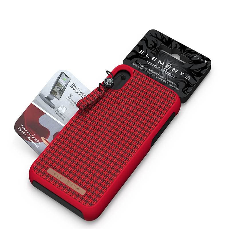 Nordic Elements Saeson Idun - Case for iPhone Xs Max (Red) 6