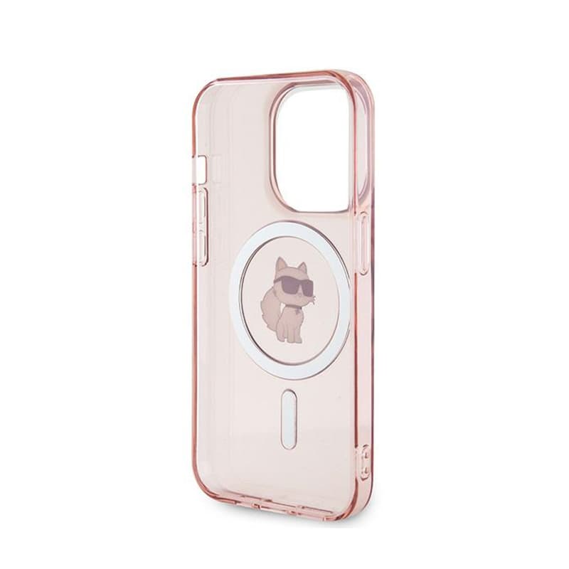 Karl Lagerfeld IML Choupette MagSafe - Case for iPhone 14 Pro (Pink) 7