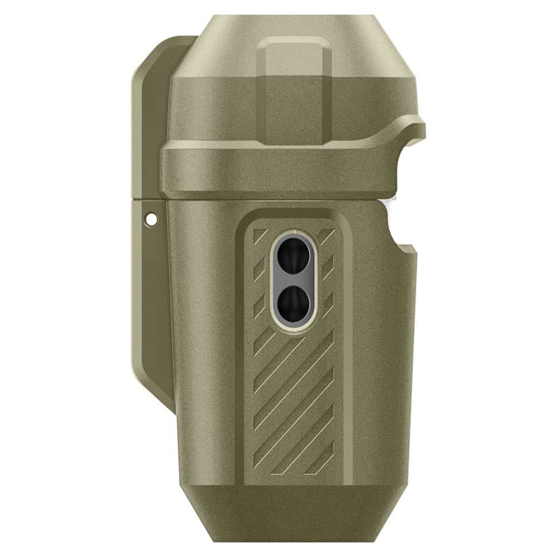 Spigen Lock Fit - Armoured Case for Apple AirPods Pro 1 / 2 (Vintage Khaki) 2