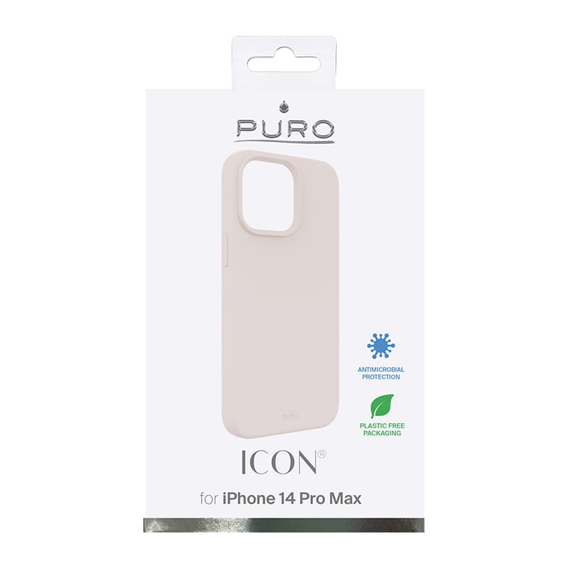PURO ICON Cover - Case for iPhone 14 Pro Max (pink sand) 4