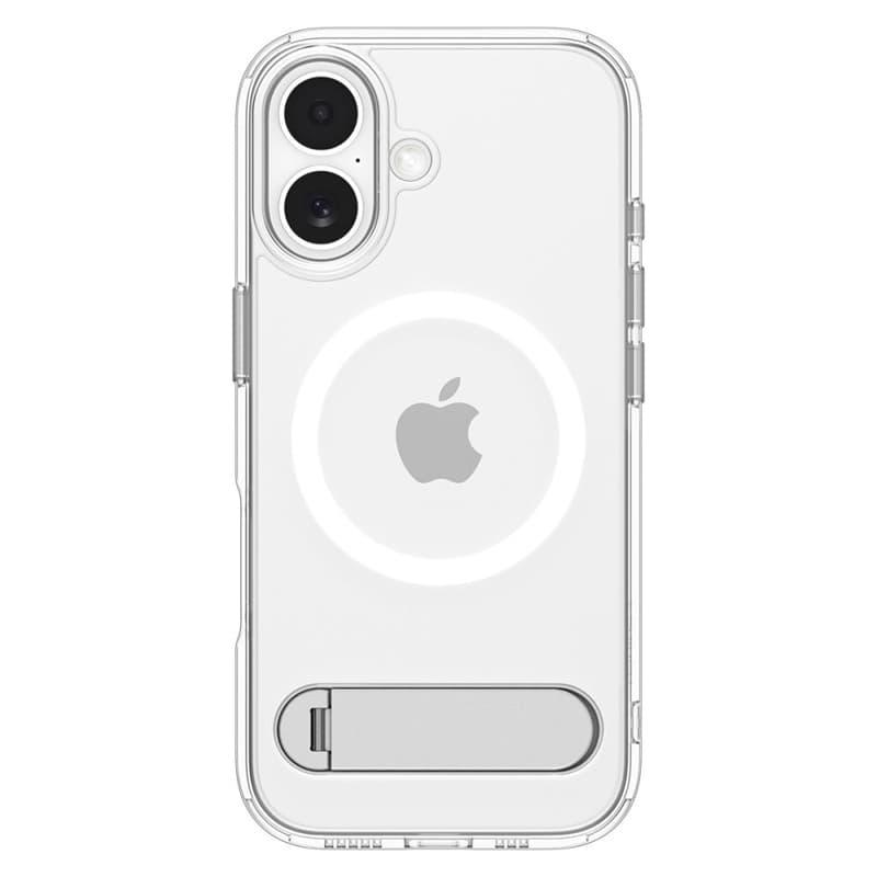 Spigen Ultra Hybrid S Mag MagSafe - Case for iPhone 17 (Clear/White)   2