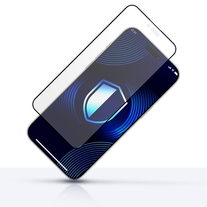 3mk HardGlass Matt Max - Matte Tempered Glass for iPhone Air 8