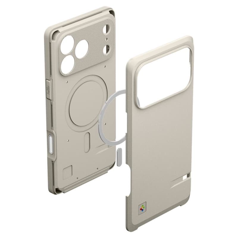 Spigen Classic LS MagSafe - iPhone 17 Pro Max Case (Stone) 7