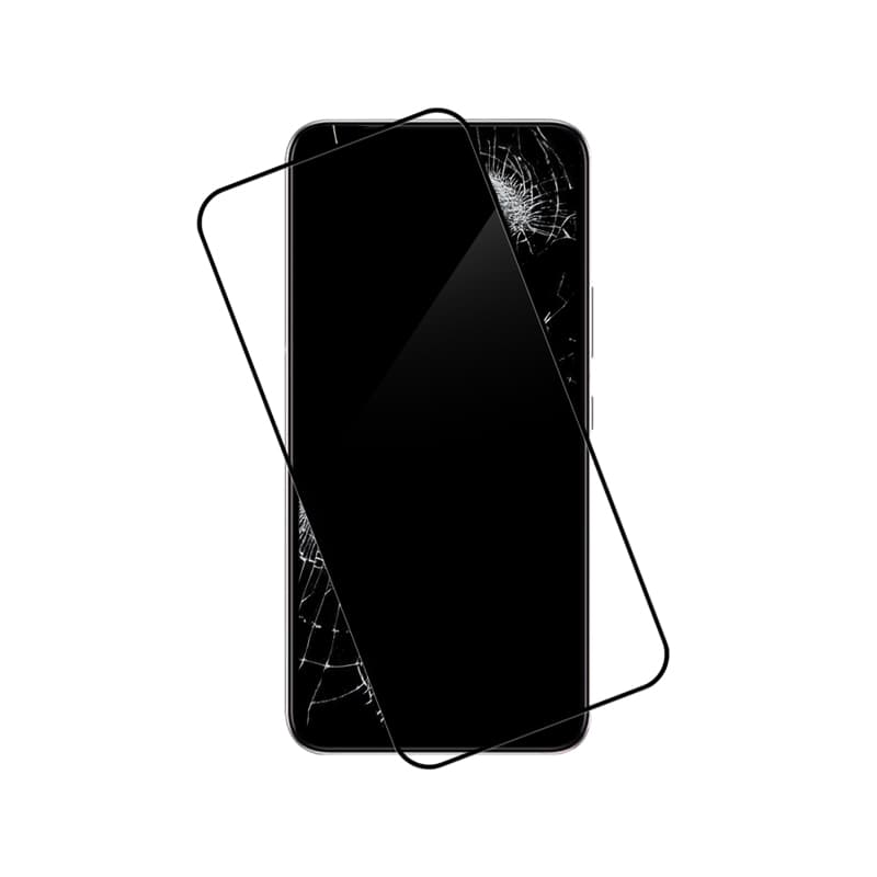 Crong 7D Nano Flexible Glass - 9H hybrid glass for the entire Samsung Galaxy S22+ screen 4