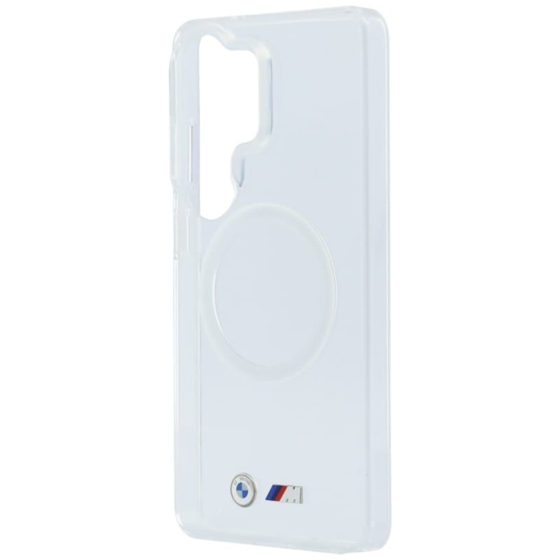 BMW IML Shockproof Metal Logo MagSafe - Samsung Galaxy S26 Ultra Case (Clear) 6