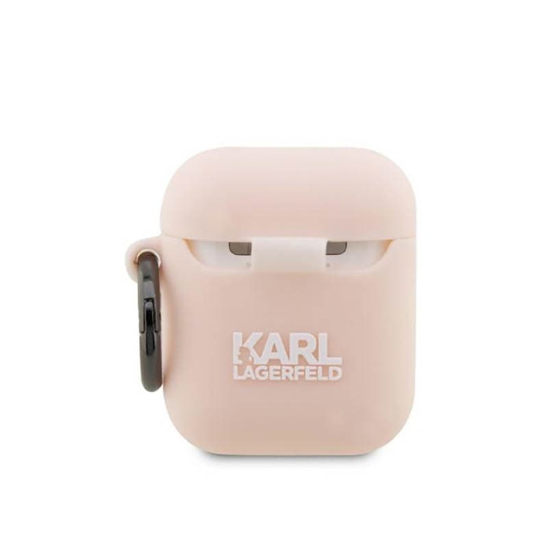 Karl Lagerfeld Silicone NFT Karl Head 3D - AirPods 1/2 gen case (pink) 2
