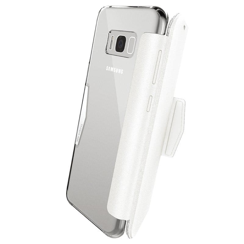 X-Doria Engage Folio - Wallet Case for Samsung Galaxy S8+ (White) 2