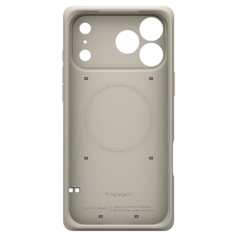 Spigen Classic LS MagSafe - iPhone 17 Pro Max Case (Stone) 4