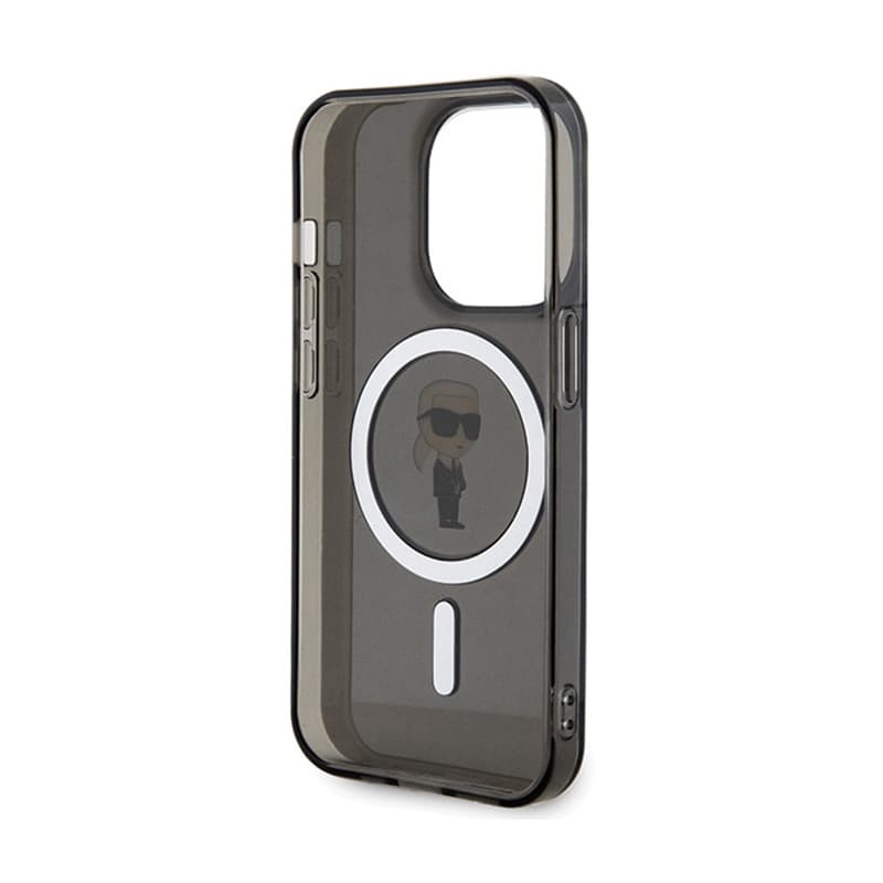 Karl Lagerfeld IML Ikonik MagSafe - iPhone 15 Pro Max Case (Black) 7