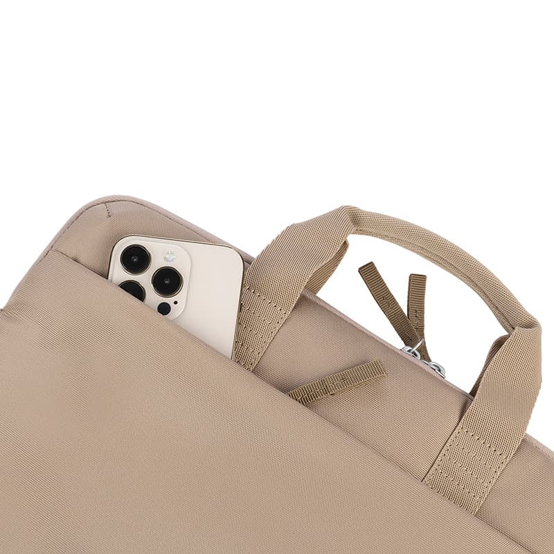Tucano Smilza Super Slim Bag - MacBook Pro 14” / Air 15” / Pro 13" /Air / Notebook 14” / 13” (beige) 5