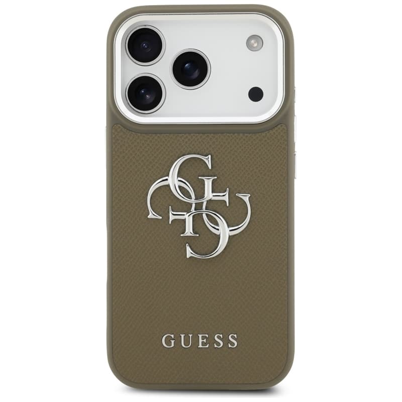 Guess Grained Big 4G Classic Logo - Case iPhone 17 Pro (brown) 3