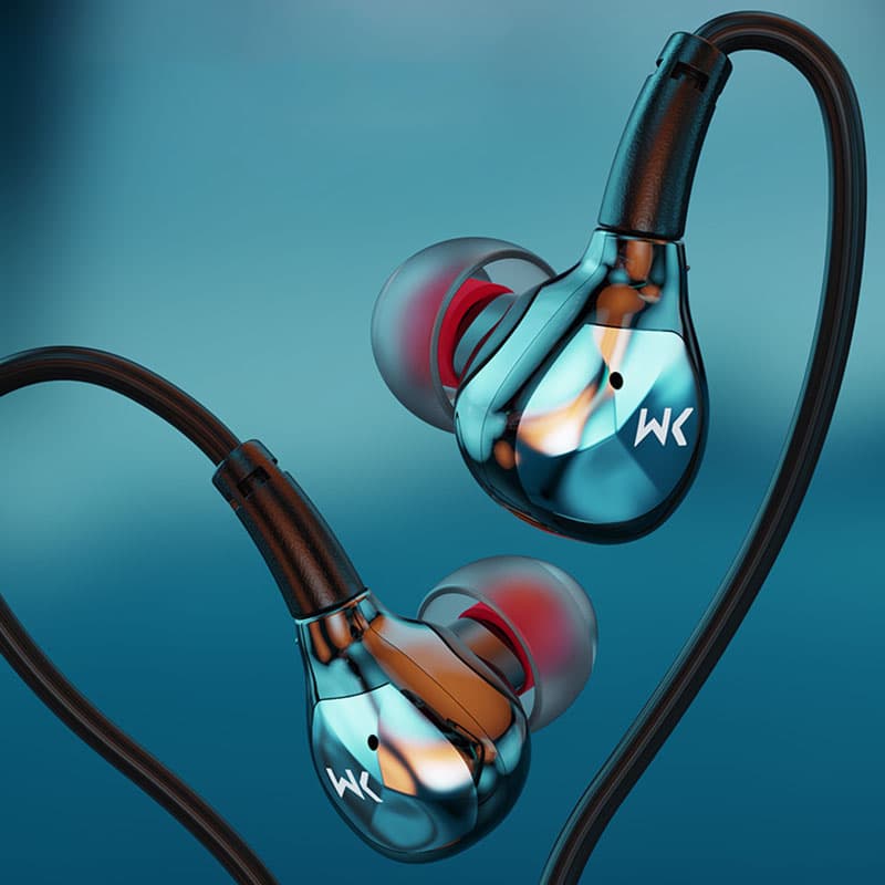 WEKOME YC06 Blackin Series - HiFi jack 3.5 mm wired headphones (White) 5