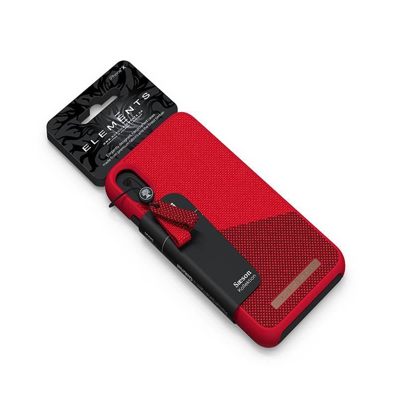 Nordic Elements Saeson Freja - Case for iPhone Xs Max (Red) 4