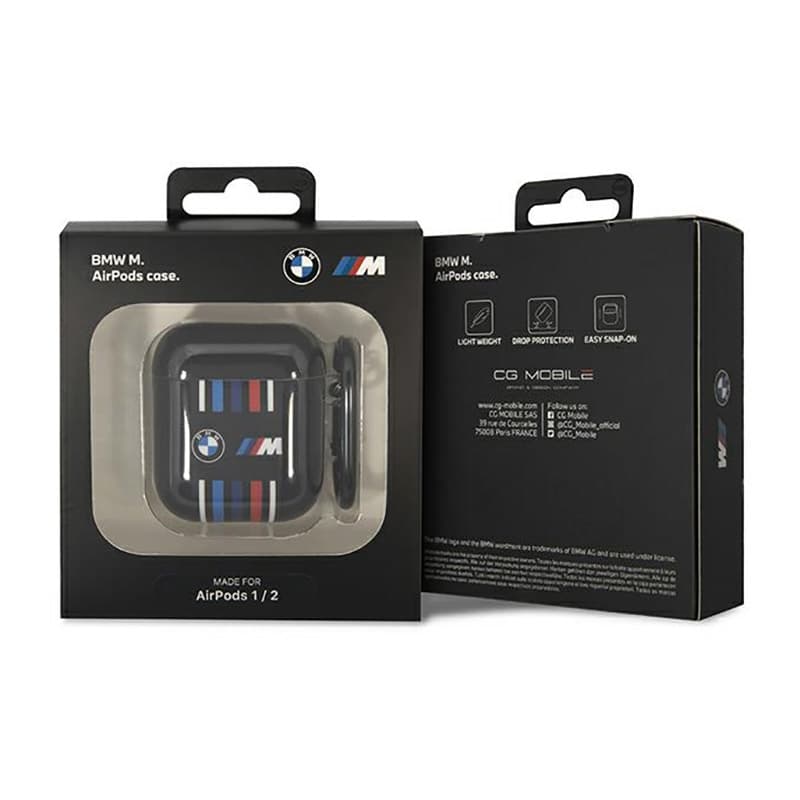 BMW Multiple Coloured Lines - Case for Apple AirPods 1/2 gen (Black) 3