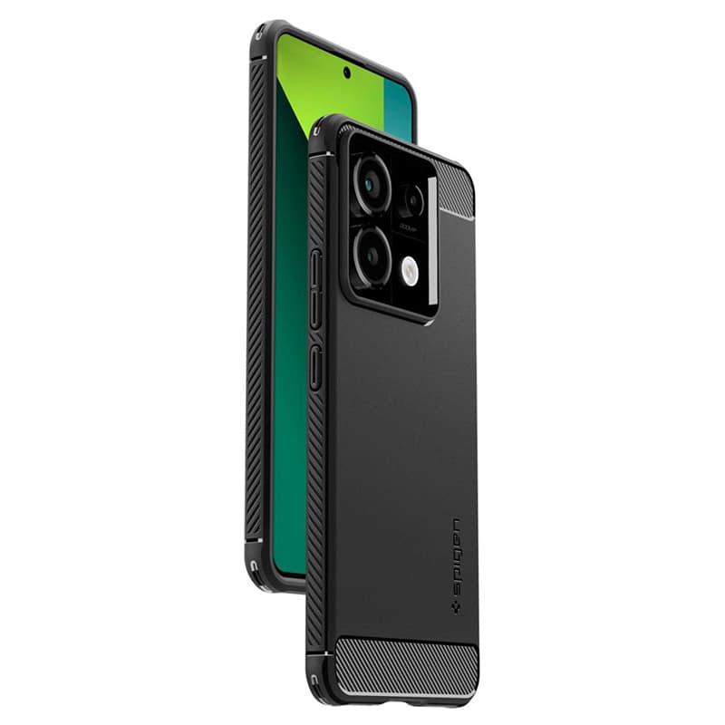 Spigen Rugged Armor - Case for Xiaomi Redmi Note 13 Pro 5G/POCO X6 5G (Matte Black) 8