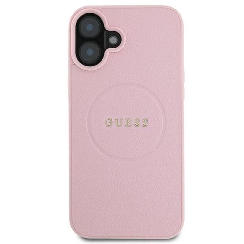 Guess Grained Ring MagSafe - Case iPhone 16 Plus (pink) 3