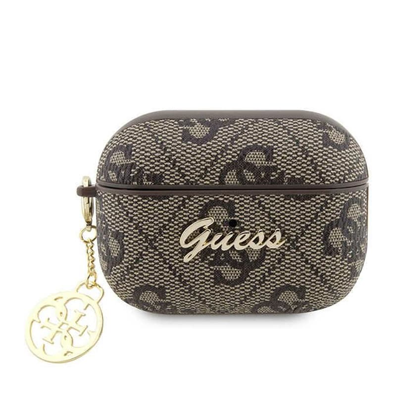 Guess 4G Charm Collection - Case for Apple AirPods Pro 2 (Brown)