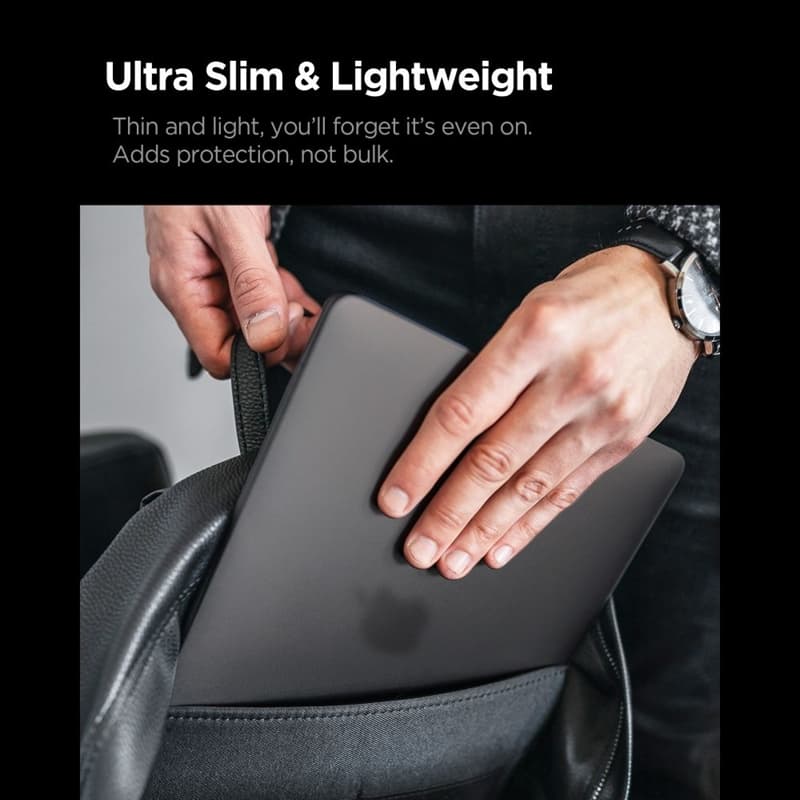 Spigen AirSkin - MacBook Pro 16" Case (M5/M4/M3/M2/M1/2026-2021) (Frost Black) 7