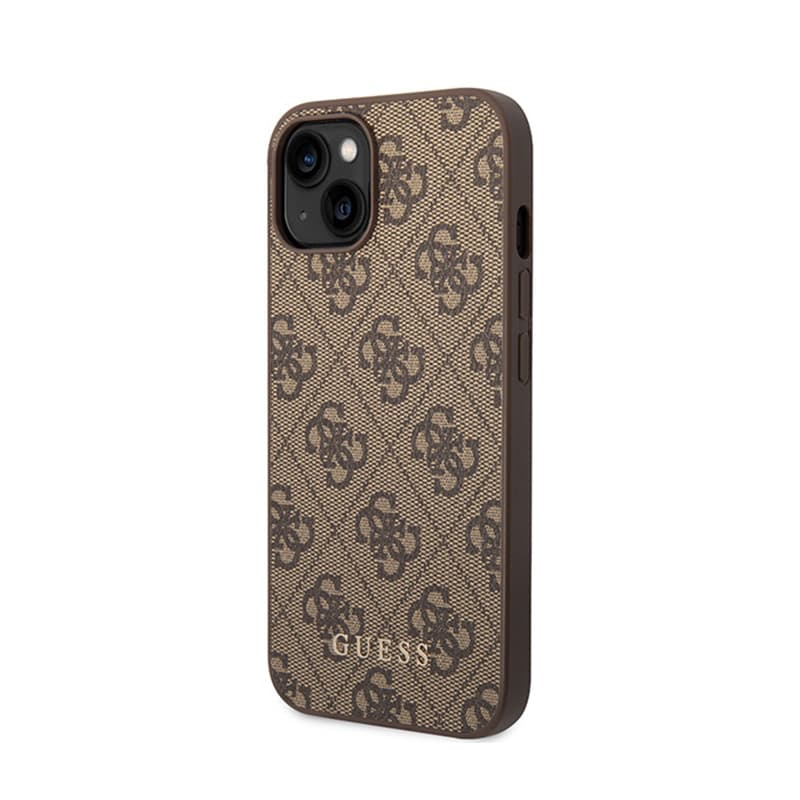 Guess 4G Metal Gold Logo - iPhone 15 Plus Case (brown) 2