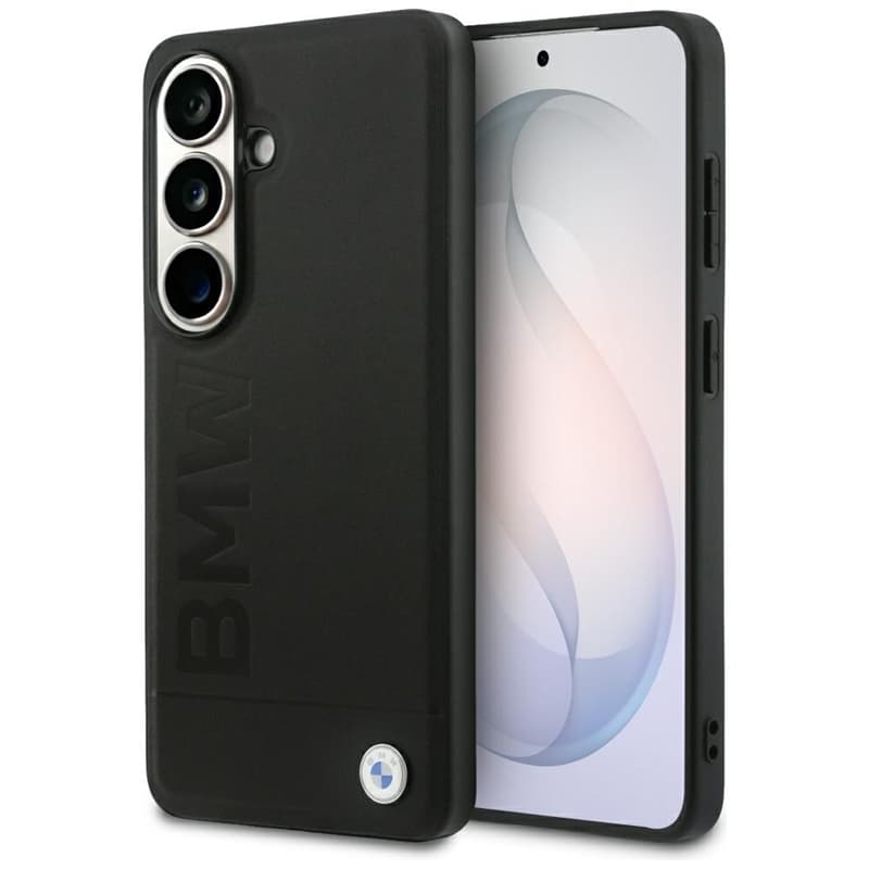 BMW Leather Hot Stamp MagSafe - Samsung Galaxy S26 Case (Black) 1