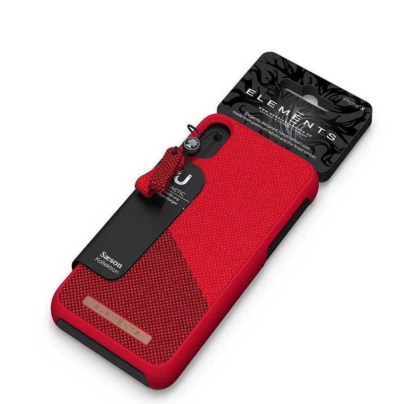 Nordic Elements Saeson Freja - Case for iPhone Xs Max (Red) 5