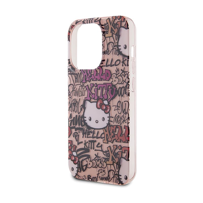 Hello Kitty IML Tags Graffiti - iPhone 15 Pro Max case (pink) 6