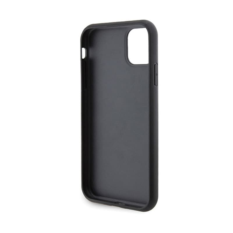 Karl Lagerfeld Gripstand Saffiano Choupette Pins - iPhone 11 Case (black) 7