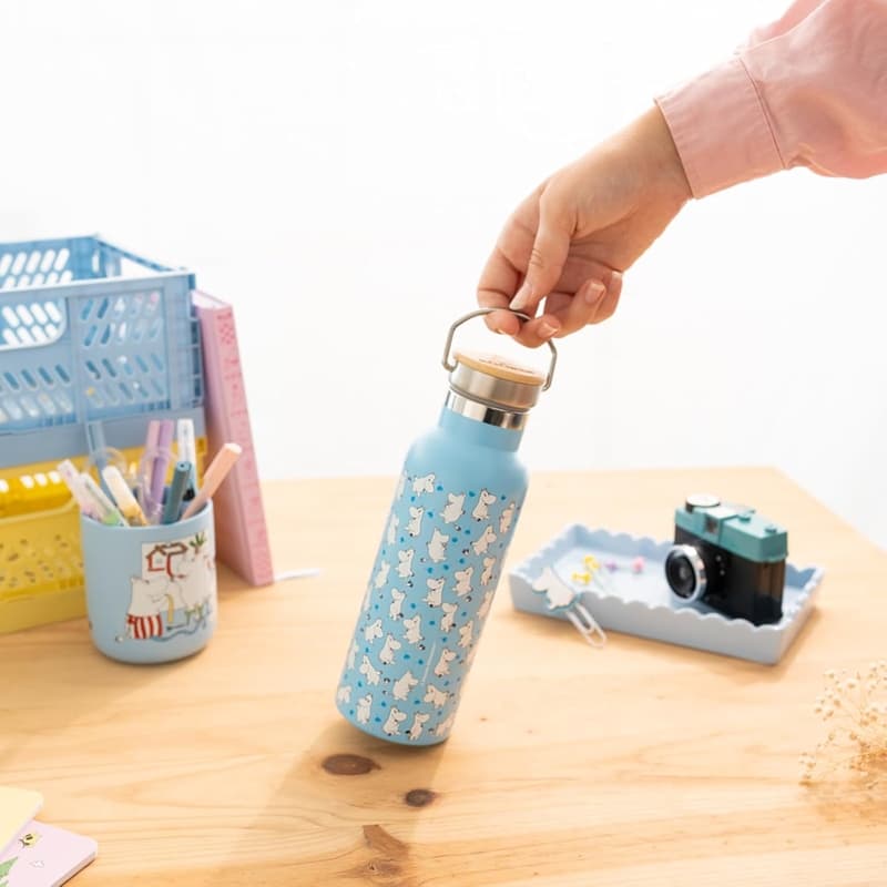 Moomins - Stainless Steel Thermal Bottle with Handle 500 ml 7