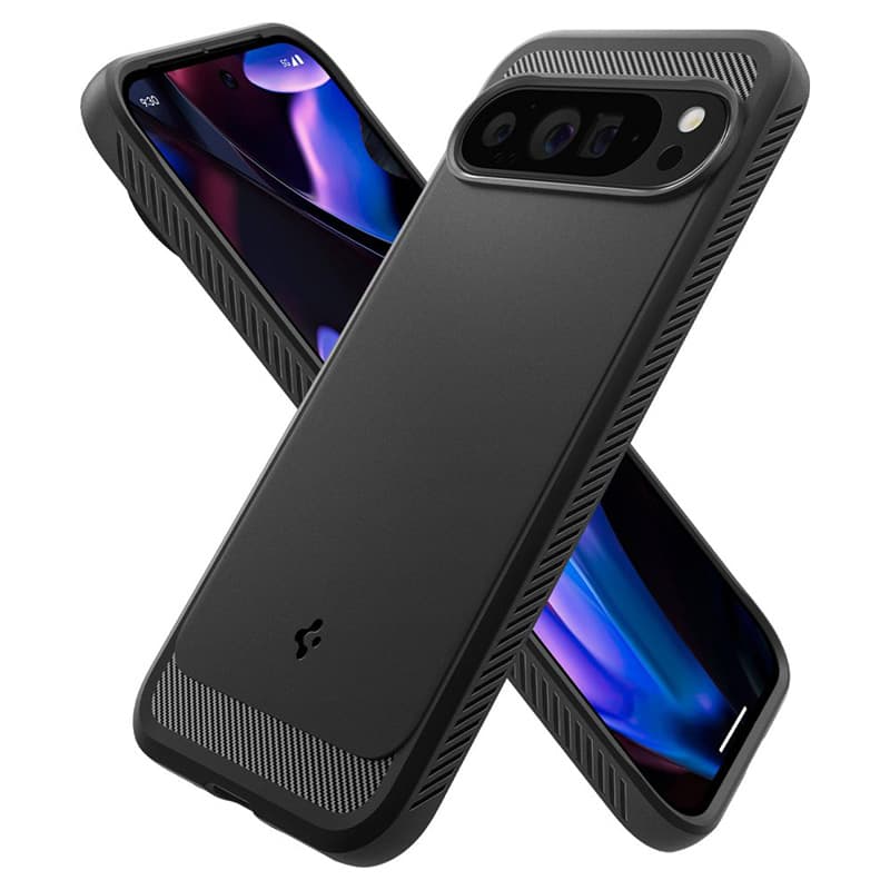 Spigen Rugged Armor - Case for Google Pixel 9 Pro XL (Matte Black) 6
