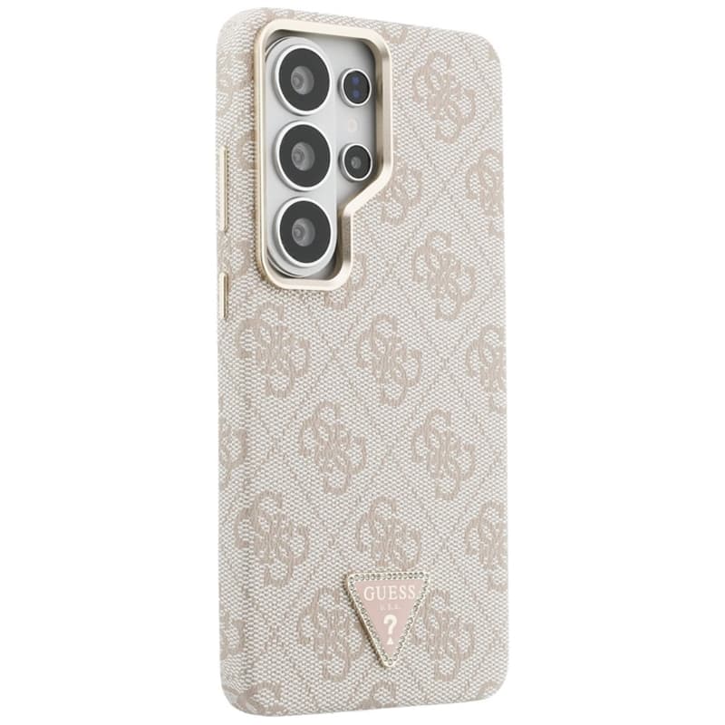 Guess 4G Triangle Logo MagSafe - Samsung Galaxy S26 Ultra Case (Pink) 4